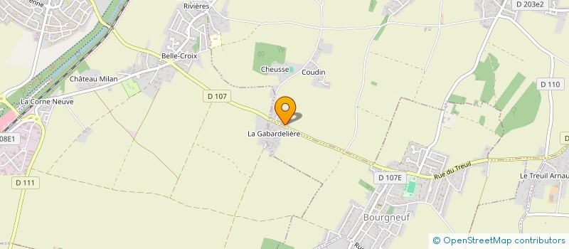 localisation de l'entreprise MONSIEUR JACQUES FERON  SAINTE-SOULLE