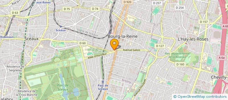 localisation de l'entreprise MONSIEUR JACQUES FERRAN à BOURG-LA-REINE