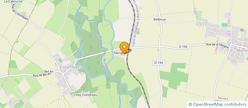 localisation de l'entreprise MONSIEUR JACQUES FERRAND  MONTILS