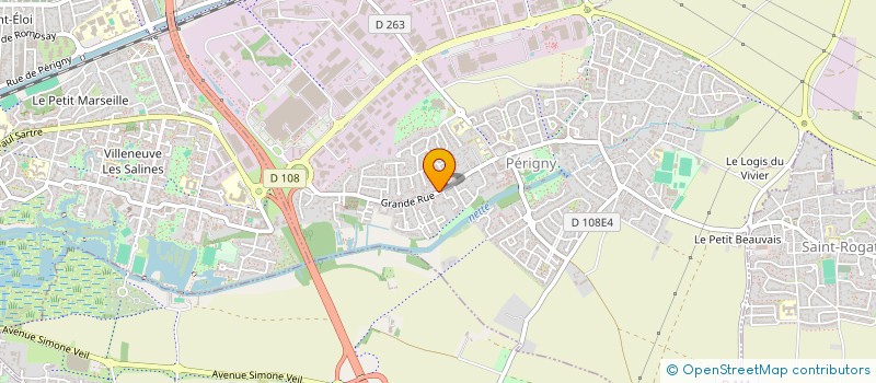 localisation de l'entreprise MONSIEUR JACQUES FERRAND  PERIGNY