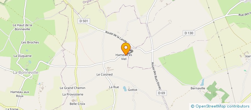 localisation de l'entreprise MONSIEUR JACQUES FERRET à ETIENVILLE