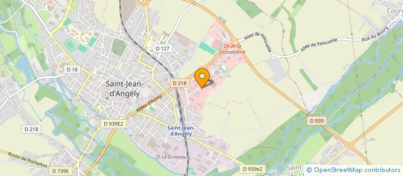 localisation de l'entreprise MONSIEUR JACQUES FERRON à SAINT-JEAN-D'ANGELY