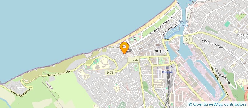 localisation de l'entreprise MONSIEUR JACQUES FERRY à DIEPPE