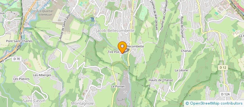 localisation de l'entreprise MONSIEUR JACQUES FERRY  JACOB-BELLECOMBETTE