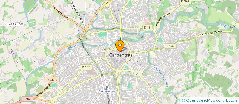 localisation de l'entreprise MONSIEUR JACQUES FIGOWY à CARPENTRAS