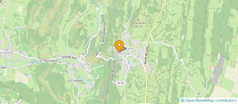 localisation de l'entreprise MONSIEUR JACQUES FILET  LA CHAILLEUSE