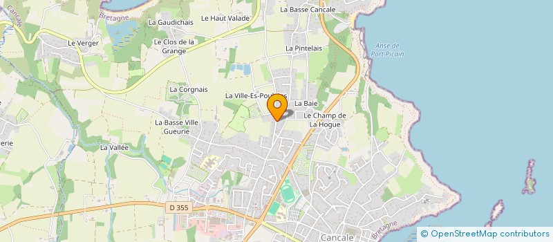 localisation de l'entreprise MONSIEUR JACQUES FILLY  CANCALE