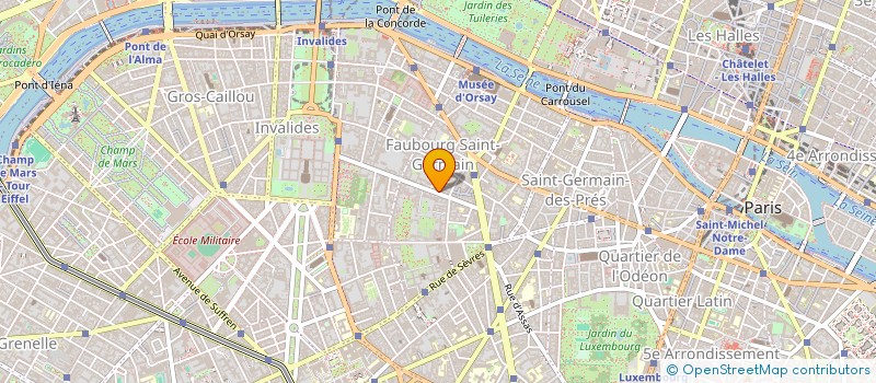 localisation de l'entreprise MONSIEUR JACQUES FINEL à PARIS