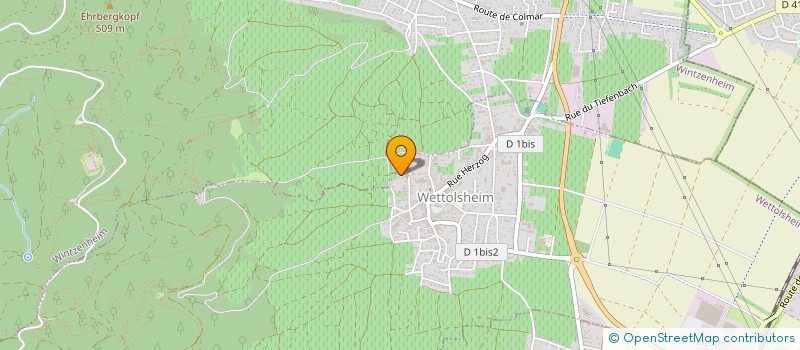 localisation de l'entreprise MONSIEUR JACQUES FIX  WETTOLSHEIM