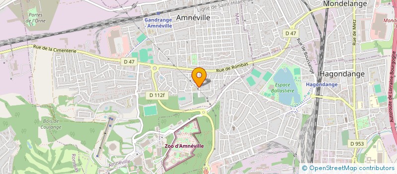 localisation de l'entreprise MONSIEUR JACQUES FLAMANT à AMNEVILLE