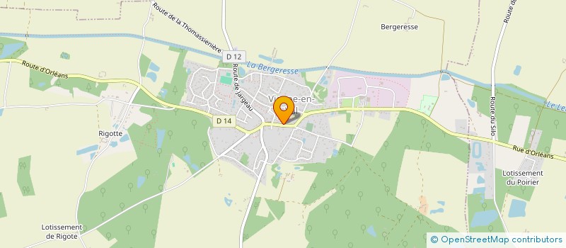 localisation de l'entreprise MONSIEUR JACQUES FLEUREAUX  VANNES-SUR-COSSON