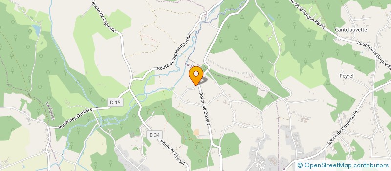 localisation de l'entreprise MONSIEUR JACQUES FLEURY  LA FORCE