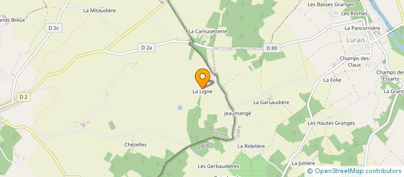 localisation de l'entreprise MONSIEUR JACQUES FONTAINE à LA PUYE