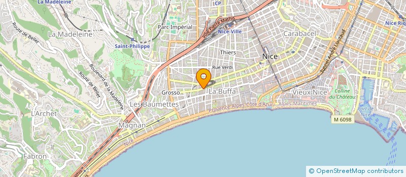 localisation de l'entreprise MONSIEUR JACQUES FONTAINE à NICE