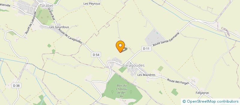 localisation de l'entreprise MONSIEUR JACQUES FONTORBES à CARAMAN
