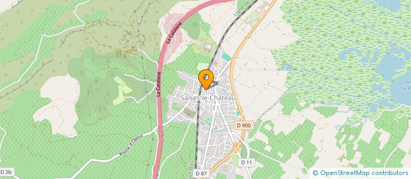 localisation de l'entreprise MONSIEUR JACQUES FORNIES  SALSES-LE-CHATEAU