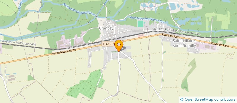 localisation de l'entreprise MONSIEUR JACQUES FOURRIER  CRANCEY