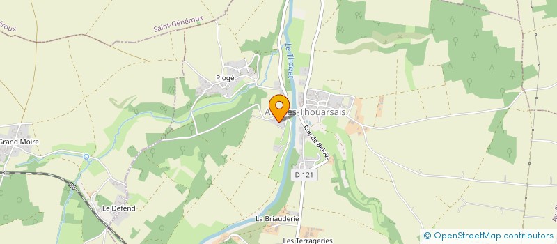 localisation de l'entreprise MONSIEUR JACQUES FRAIGNEAU à AVAILLES-THOUARSAIS