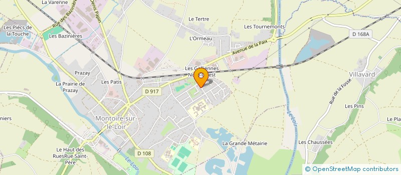 localisation de l'entreprise MONSIEUR JACQUES FRANCO VIEIRA  MONTOIRE-SUR-LE-LOIR