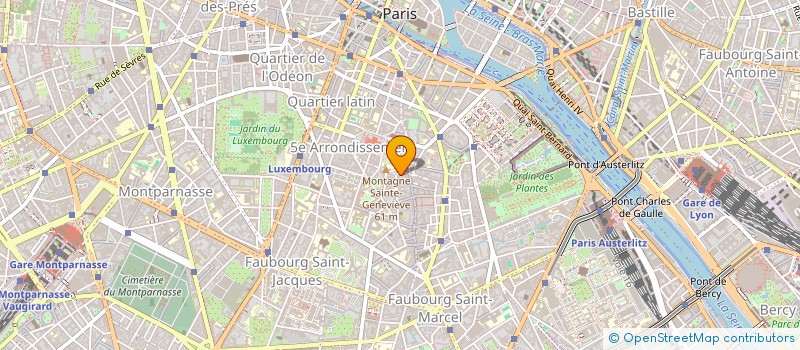 localisation de l'entreprise MONSIEUR JACQUES-FRANCOIS DODART  PARIS