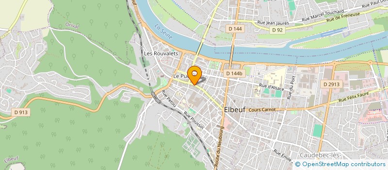 localisation de l'entreprise MONSIEUR JACQUES FRERET à ELBEUF