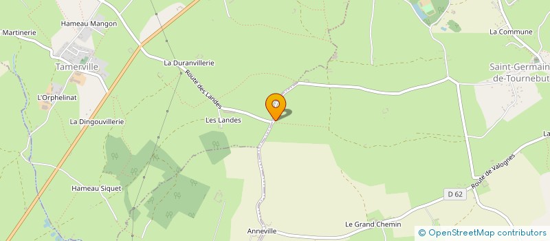 localisation de l'entreprise MONSIEUR JACQUES FRIGOT  TAMERVILLE