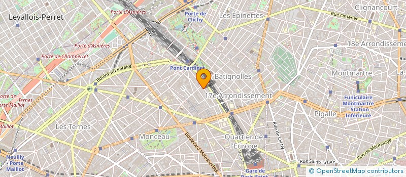 localisation de l'entreprise MONSIEUR JACQUES FROSSARD à PARIS