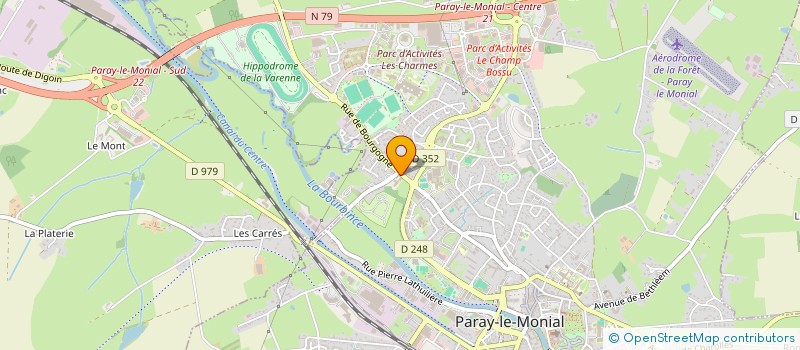 localisation de l'entreprise MONSIEUR JACQUES FUSELIER  PARAY-LE-MONIAL