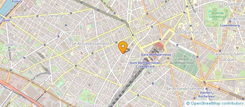 localisation de l'entreprise MONSIEUR JACQUES GABAY à PARIS