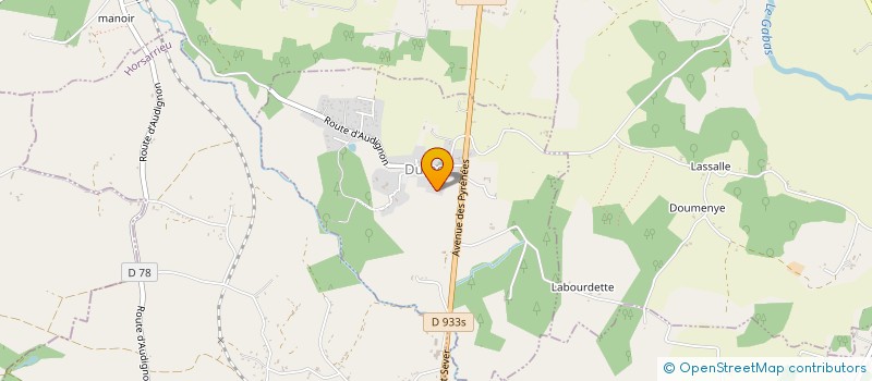 localisation de l'entreprise MONSIEUR JACQUES GACHARD  DUMES