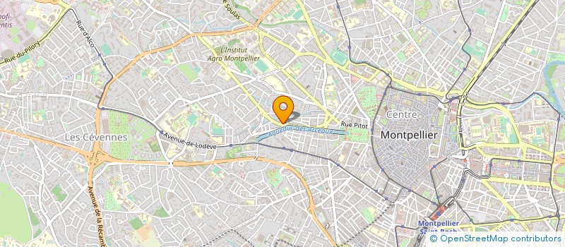 localisation de l'entreprise MONSIEUR JACQUES GAILLARD à MONTPELLIER