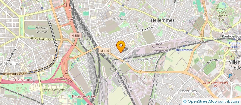 localisation de l'entreprise MONSIEUR JACQUES GAILLARD à LILLE