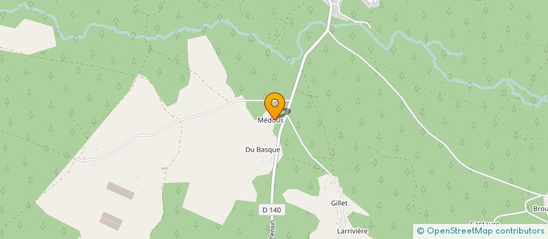 localisation de l'entreprise MONSIEUR JACQUES GAITTE à LABOUHEYRE