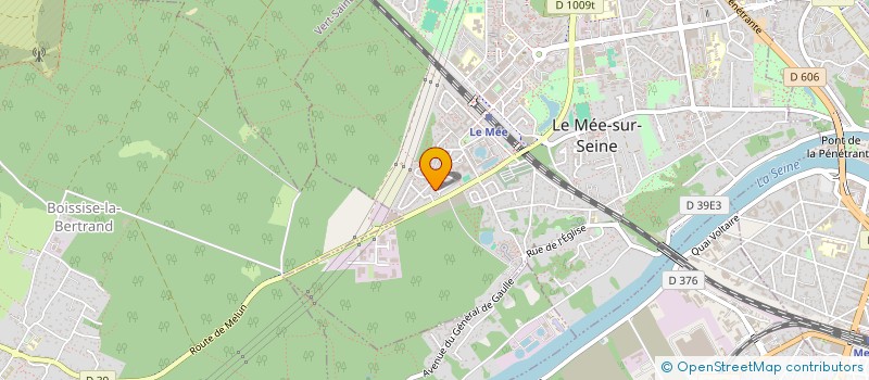 localisation de l'entreprise MONSIEUR JACQUES GALA  LE MEE-SUR-SEINE