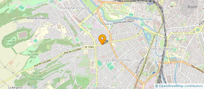 localisation de l'entreprise MONSIEUR JACQUES GALLISSOT à DIJON