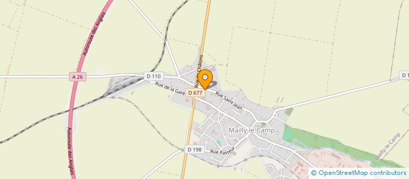 localisation de l'entreprise MONSIEUR JACQUES GALLOIS à MAILLY-LE-CAMP