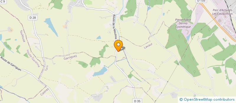 localisation de l'entreprise MONSIEUR JACQUES GALZIN  FIAC