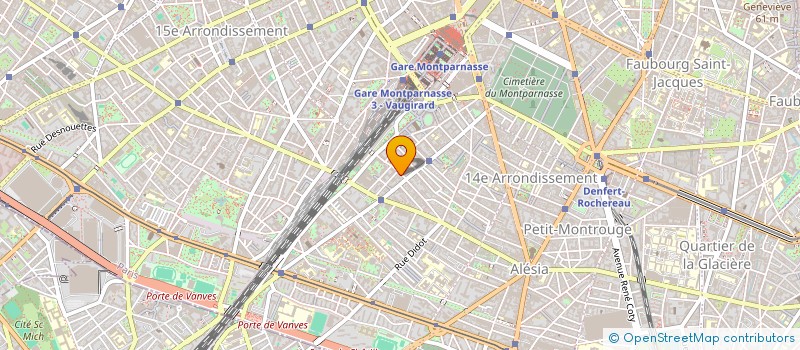 localisation de l'entreprise MONSIEUR JACQUES GAMBLIN  PARIS