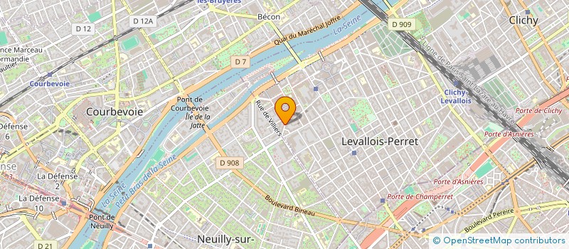 localisation de l'entreprise MONSIEUR JACQUES GAMRASNI à LEVALLOIS-PERRET