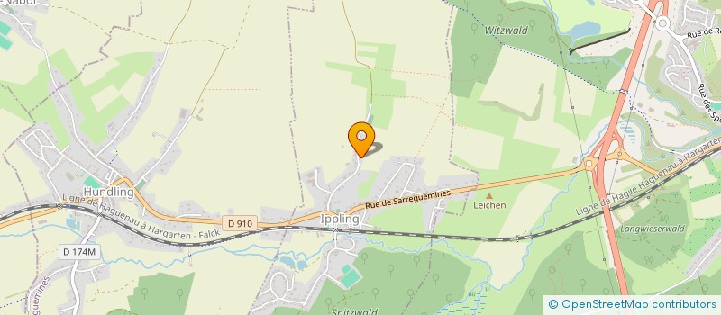 localisation de l'entreprise MONSIEUR JACQUES GANGLOFF  IPPLING