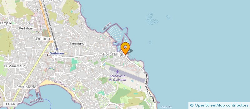 localisation de l'entreprise MONSIEUR JACQUES GARAMBOIS à QUIBERON