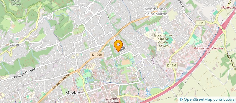 localisation de l'entreprise MONSIEUR JACQUES GARCIN à MEYLAN