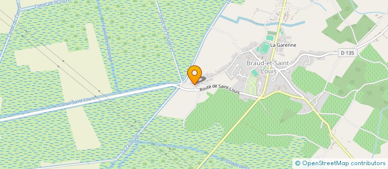 localisation de l'entreprise MONSIEUR JACQUES GARDETTE  SAINT-AUBIN-DE-BLAYE