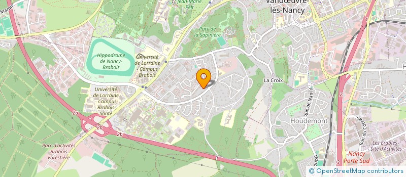 localisation de l'entreprise MONSIEUR JACQUES GASSER  VANDUVRE-LES-NANCY