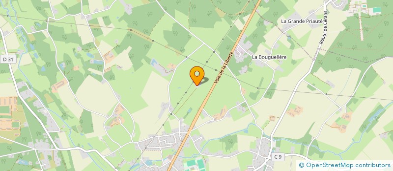 localisation de l'entreprise MONSIEUR JACQUES GAULT à CERANS FOULLETOURTE