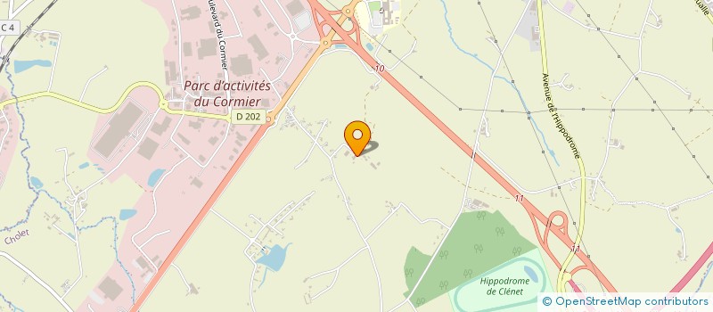 localisation de l'entreprise MONSIEUR JACQUES GAUTIER à CHOLET