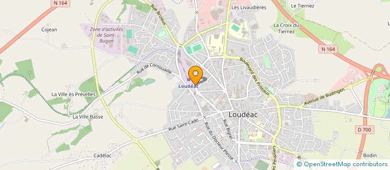 localisation de l'entreprise MONSIEUR JACQUES GAUVRY à LOUDEAC