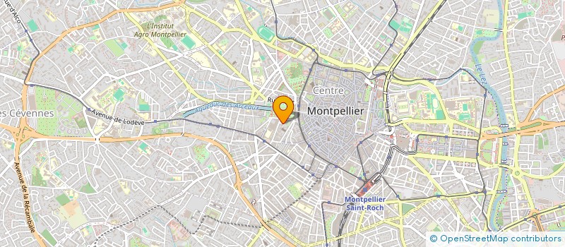localisation de l'entreprise MONSIEUR JACQUES GAY MAURICE à MONTPELLIER