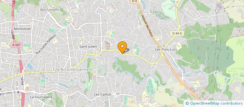 localisation de l'entreprise MONSIEUR JACQUES GAZANO à MARSEILLE