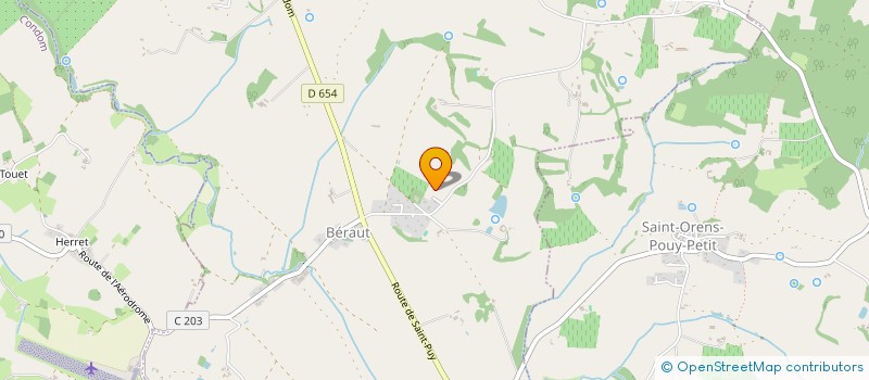 localisation de l'entreprise MONSIEUR JACQUES GAZEL  CONDOM